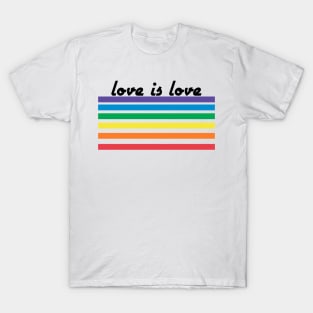 Love is Love Rainbow T-Shirt